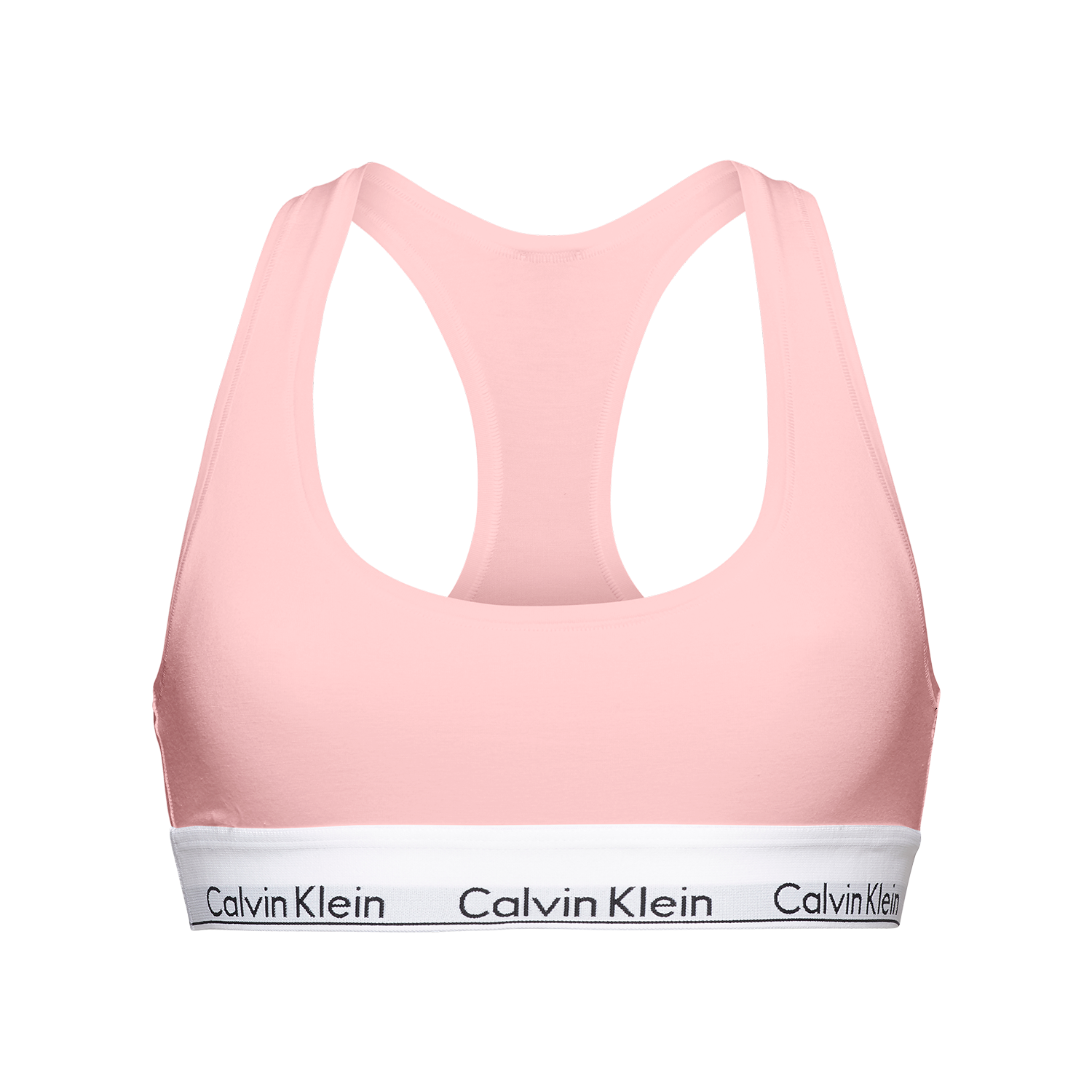 Modern Cotton Racerback Bralette - Pink
