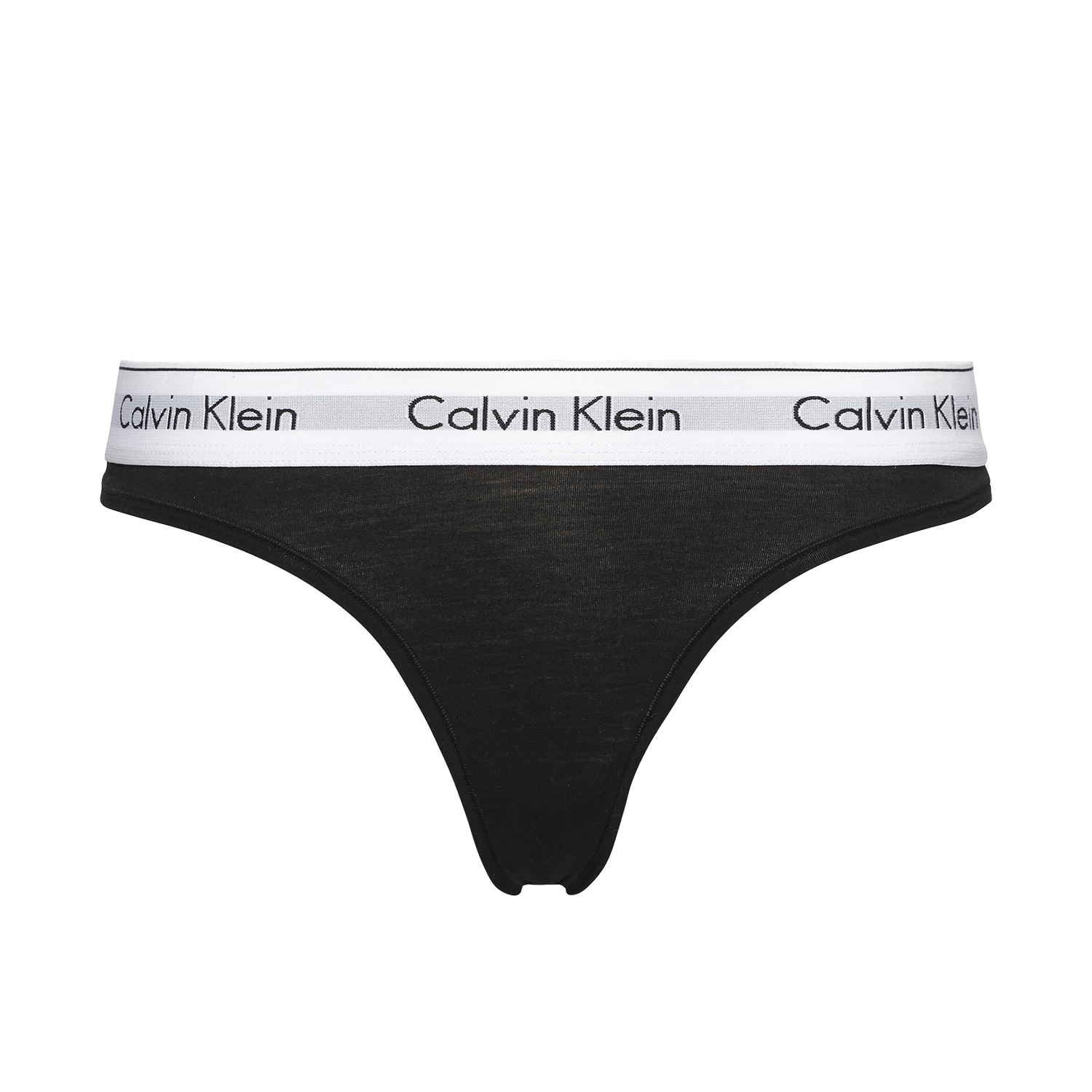 Modern Cotton Thong Black