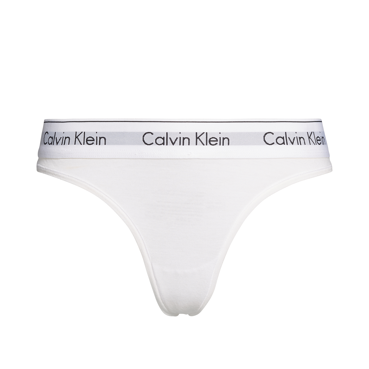 Modern Cotton Thong - White