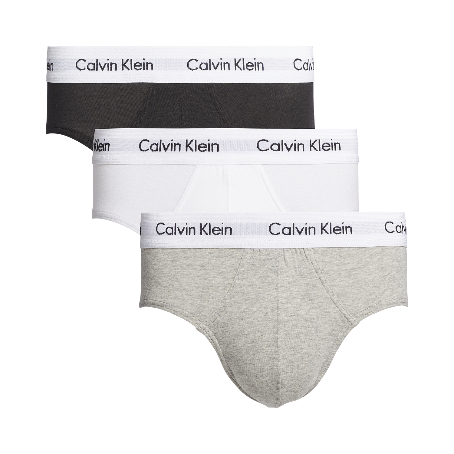 3 Pack Hip Brief Grey Multi