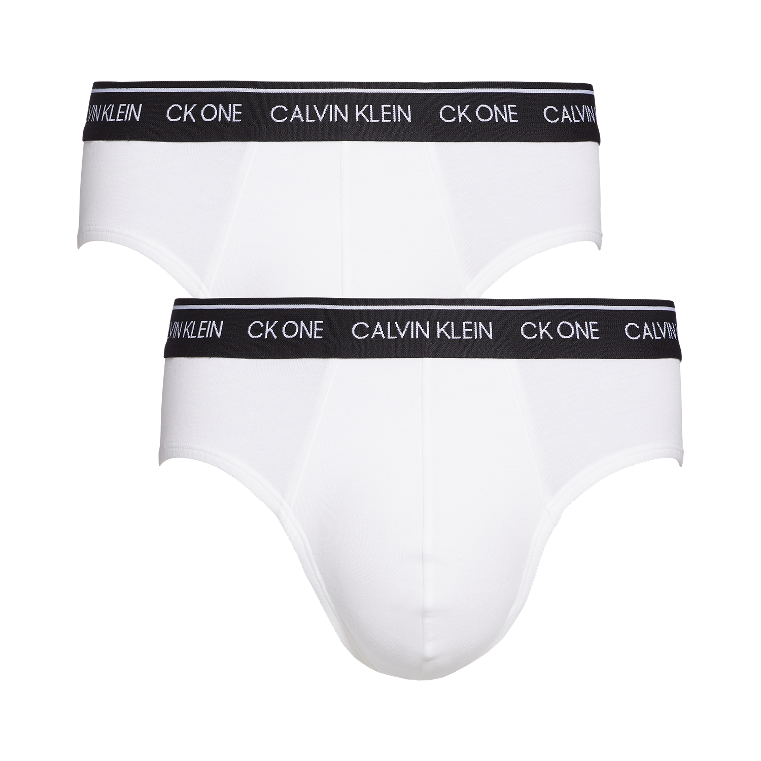 CK 2 Pack Hip Brief White