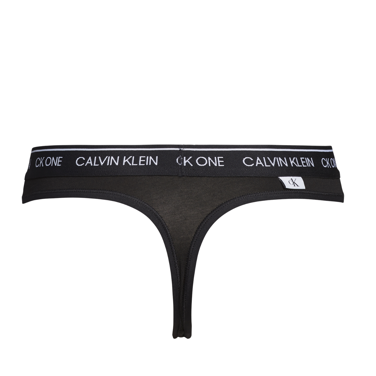 CK One Thong Repeat Logo - Black