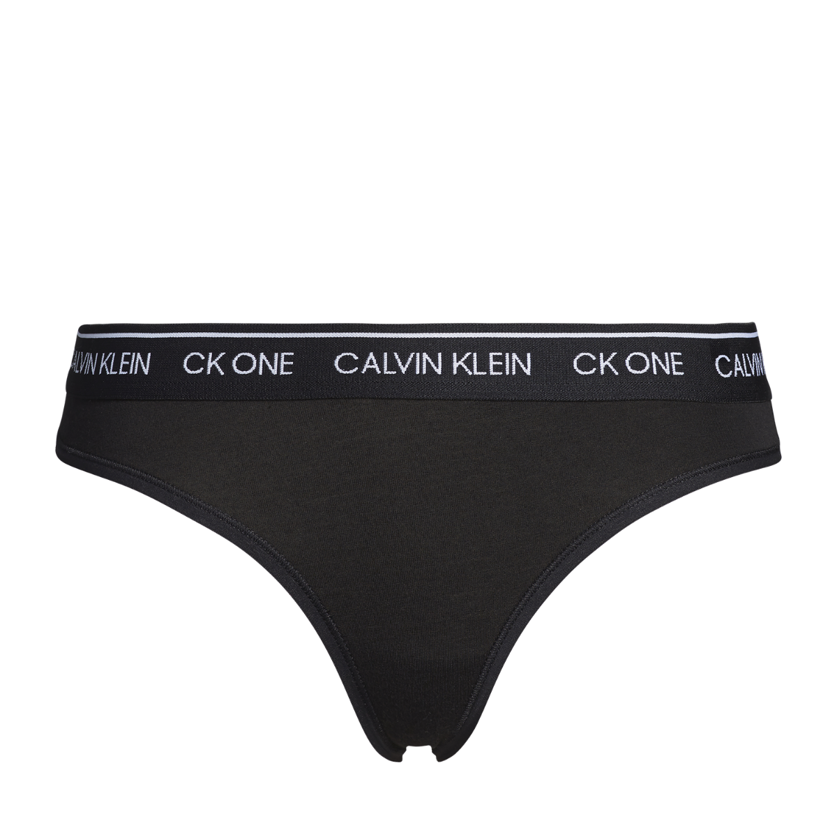 CK One Thong Repeat Logo - Black