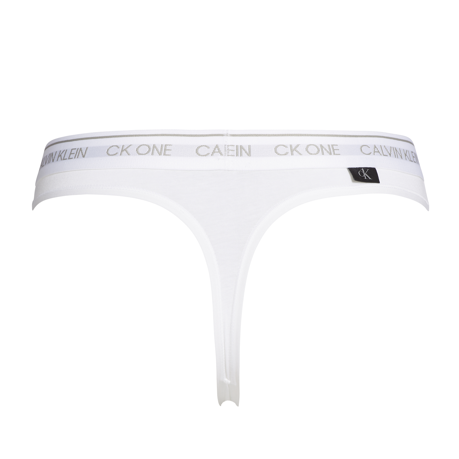 CK One Thong Repeat Logo White