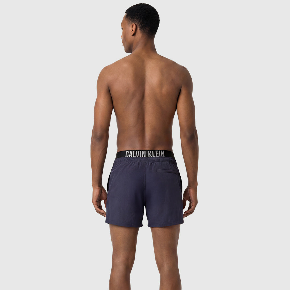 Double Waistband Drawstring - Navy