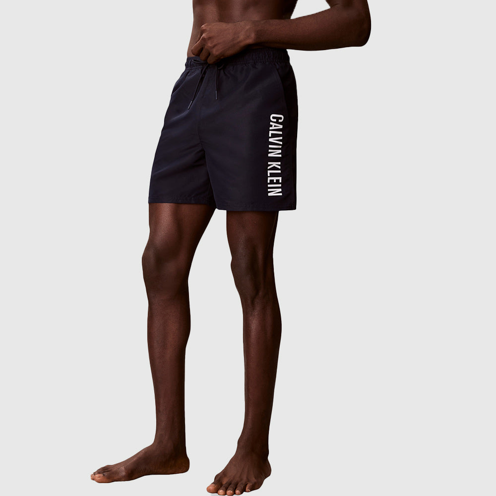 Medium Drawstring Swim Shorts - Navy