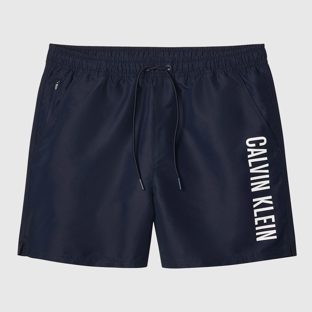 Medium Drawstring Swim Shorts - Navy