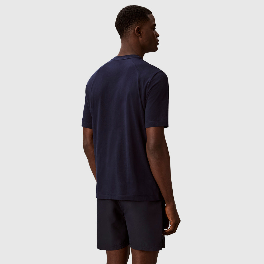 Intense Power Crewneck T Shirt - Navy