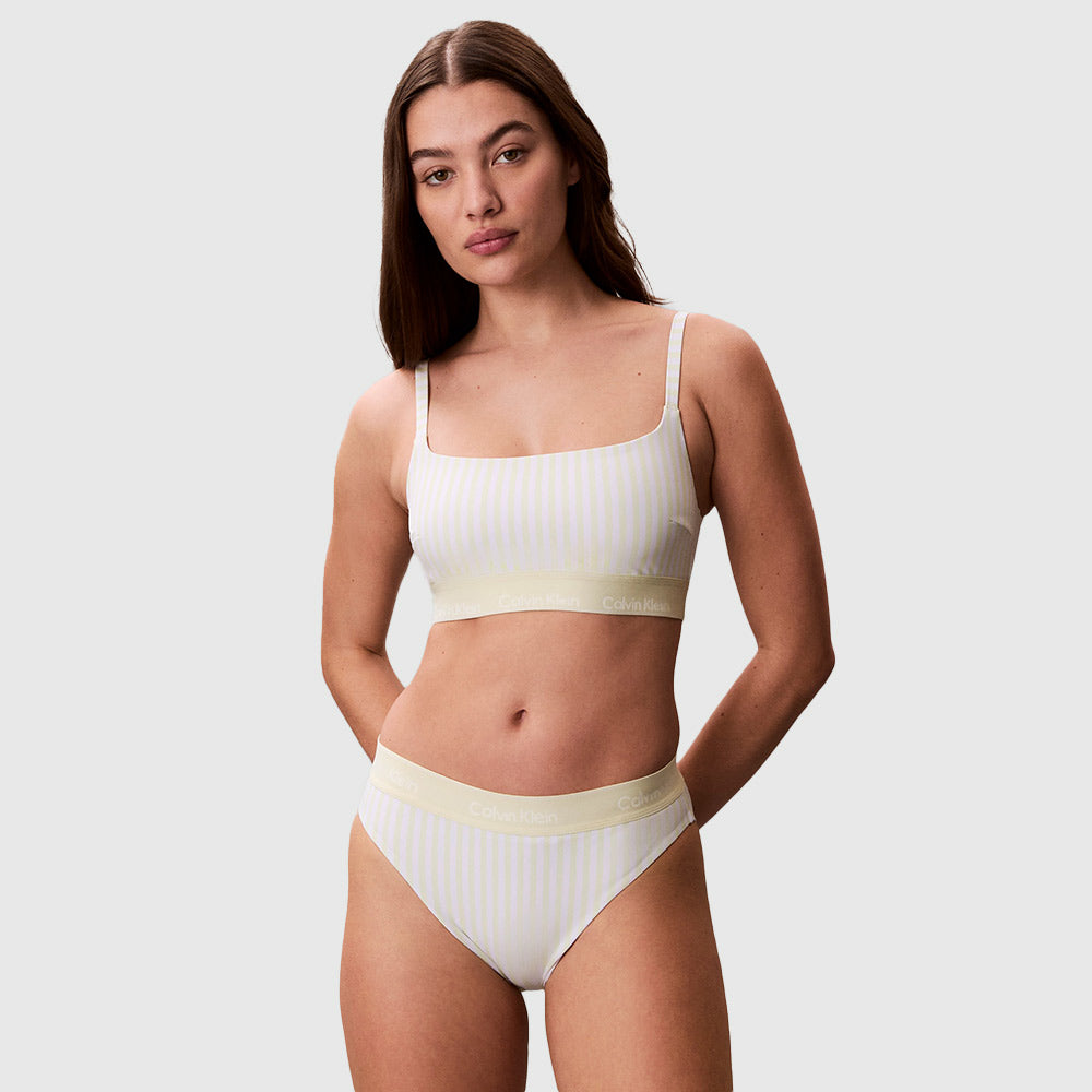 Bralette Bikini Top - Pale Yellow