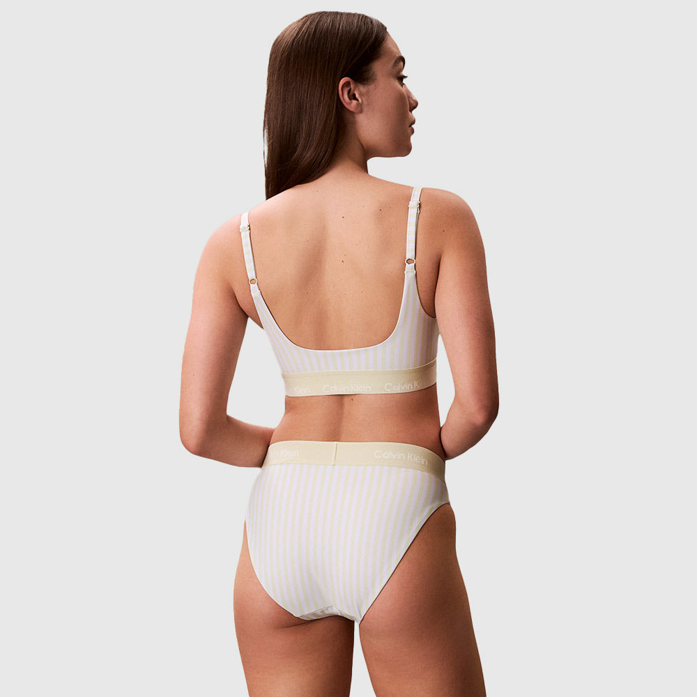 Bralette Bikini Top - Pale Yellow