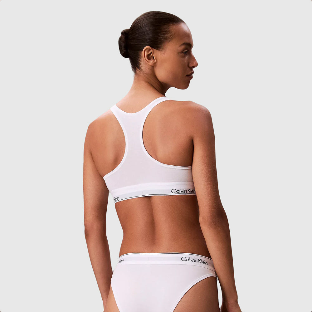 Unlined Bralette - White