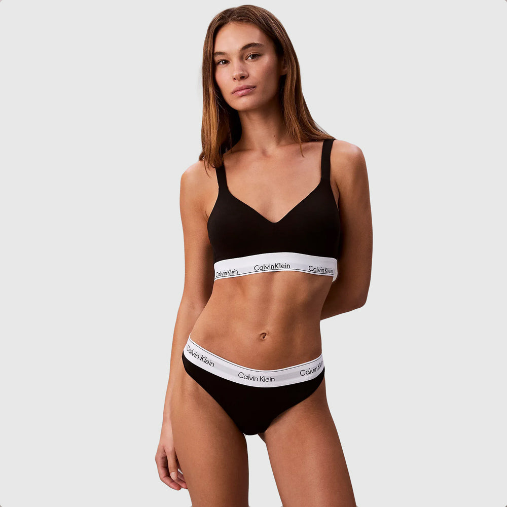 Calvin Klein Thong - Black |ThirdBaseUrban