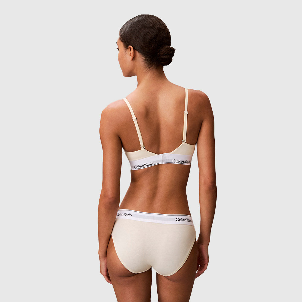 Cotton Modal Bikini Brief - Pale Yellow