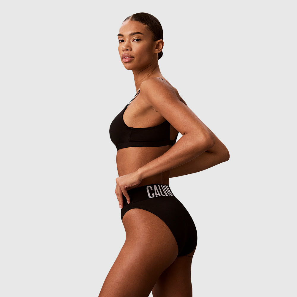 Lightly Lined Bralette - Black