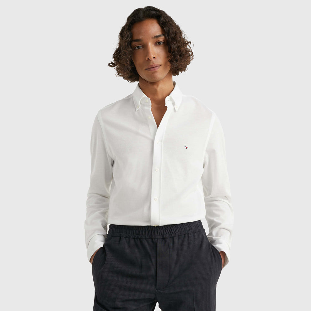 1985 Knitted Shirt - White