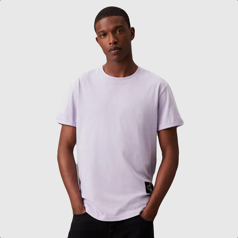 Calvin Klein Badge - T-Shirt - Lilac * |ThirdBaseUrban