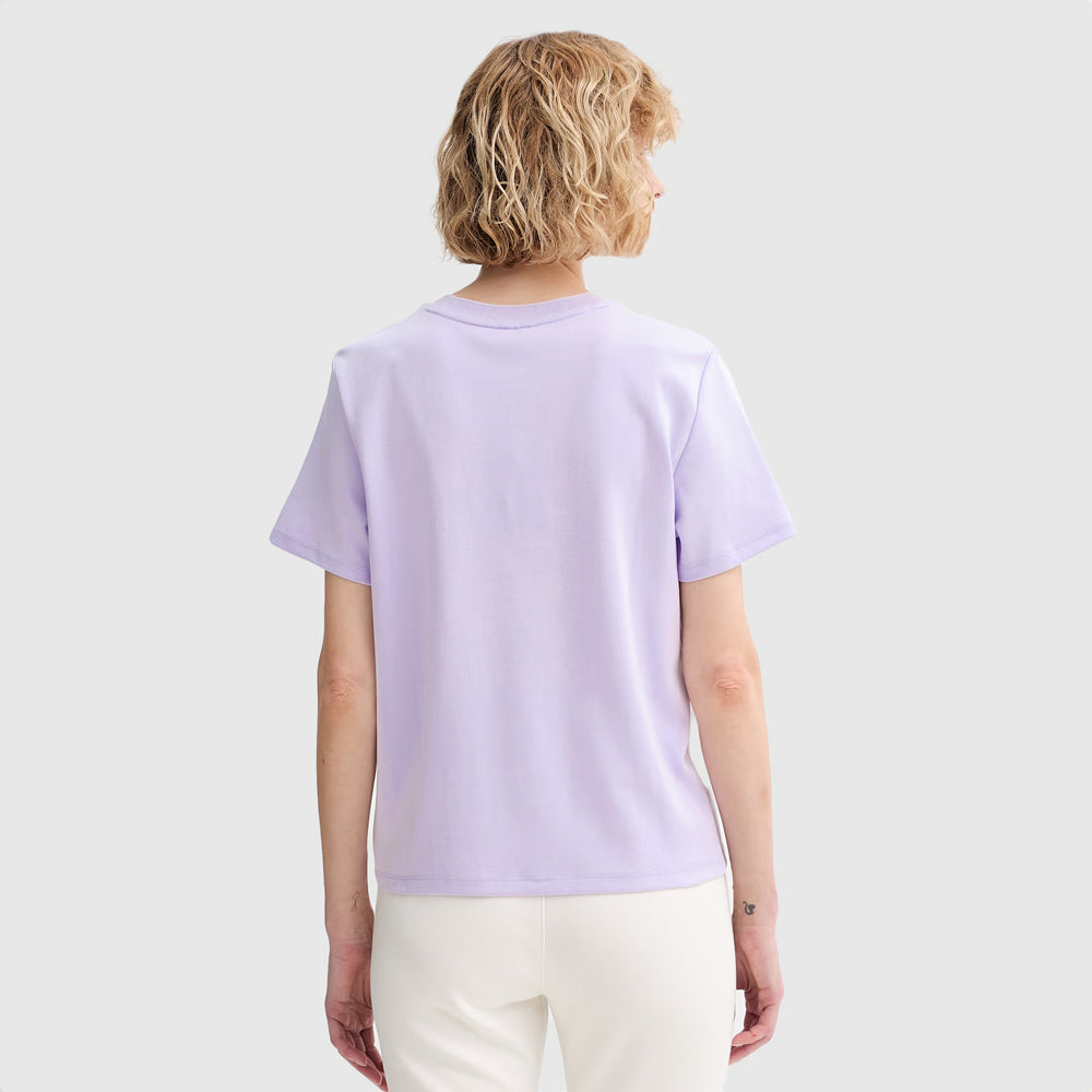 Lux Interlock Emblem T-Shirt - Lilac