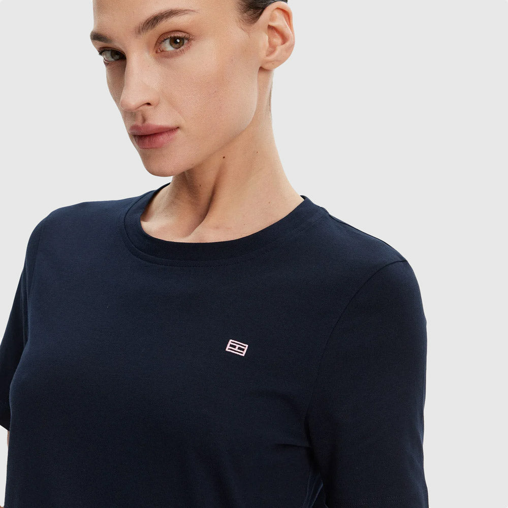 Contrast Flag T-Shirt - Navy