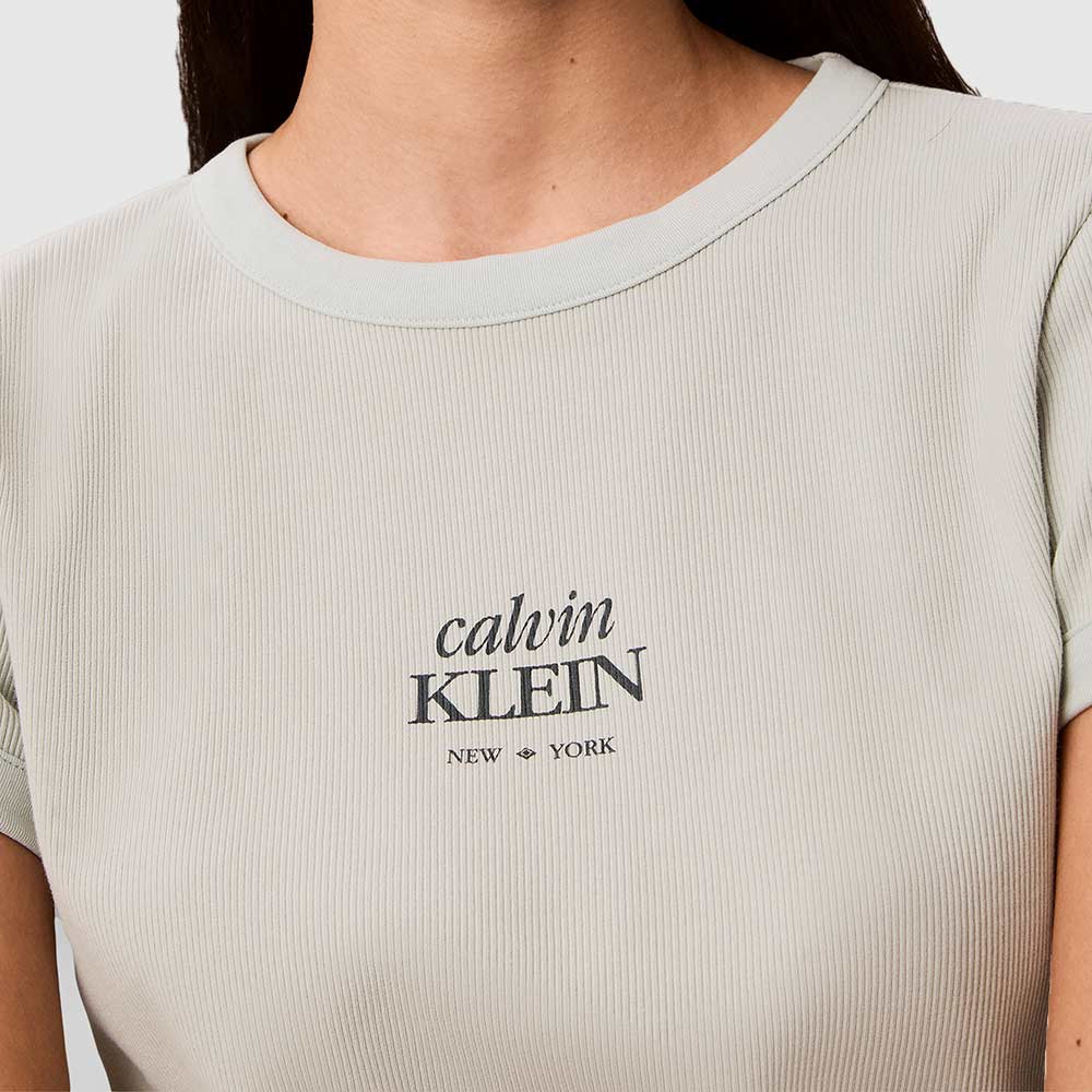 Rib Logo T-Shirt - Mint