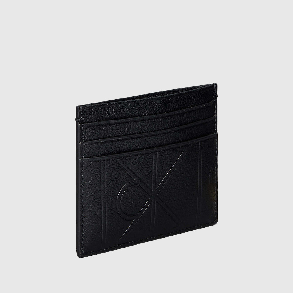 Full-Grain Leather Cardholder -Black