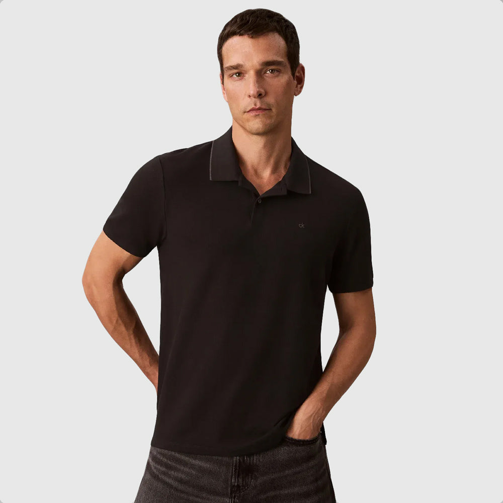 Calvin Klein Refined Classic Golfer - Black |ThirdBaseUrban