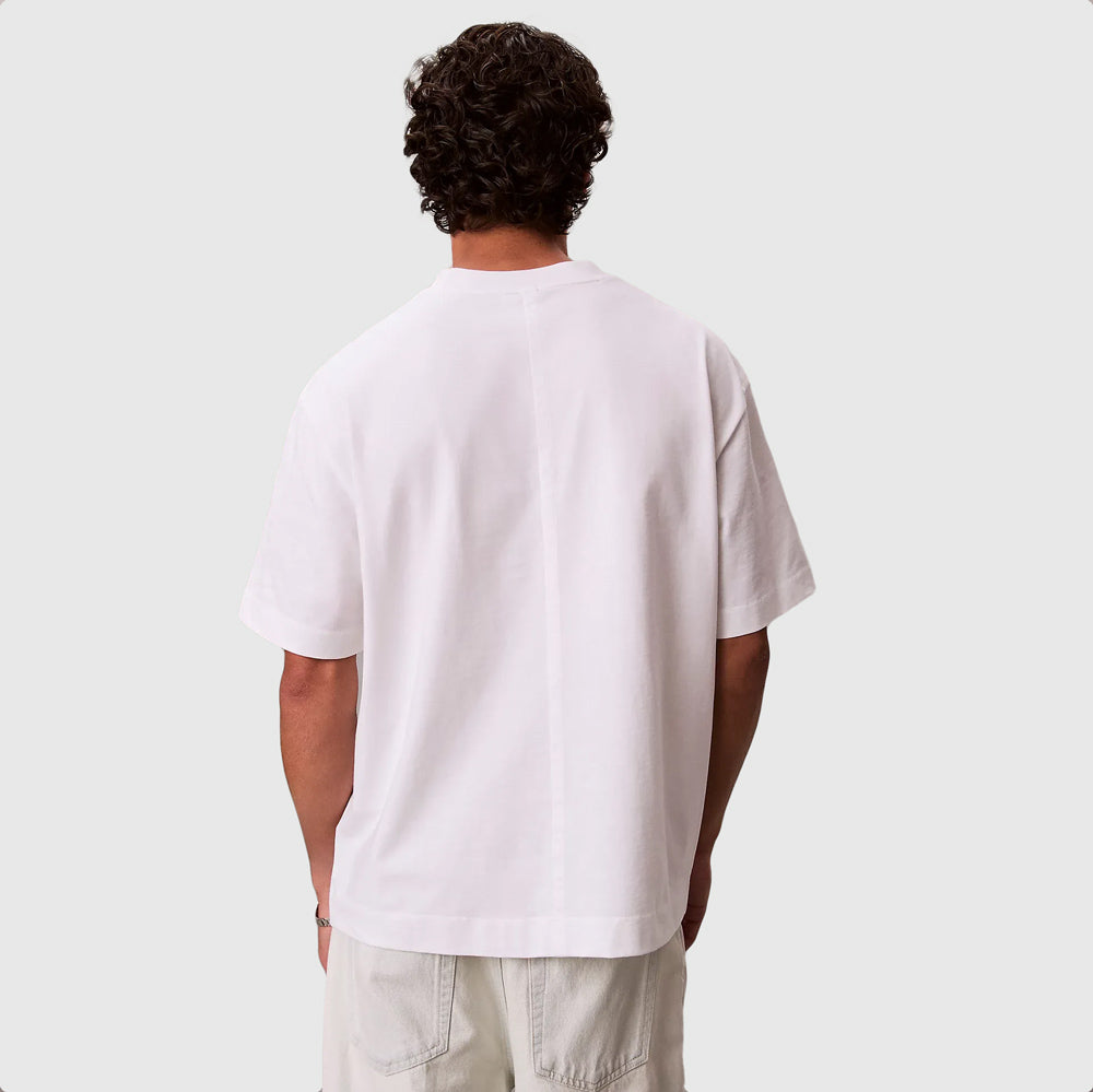 Ck Emblem Patch T-Shirt - White