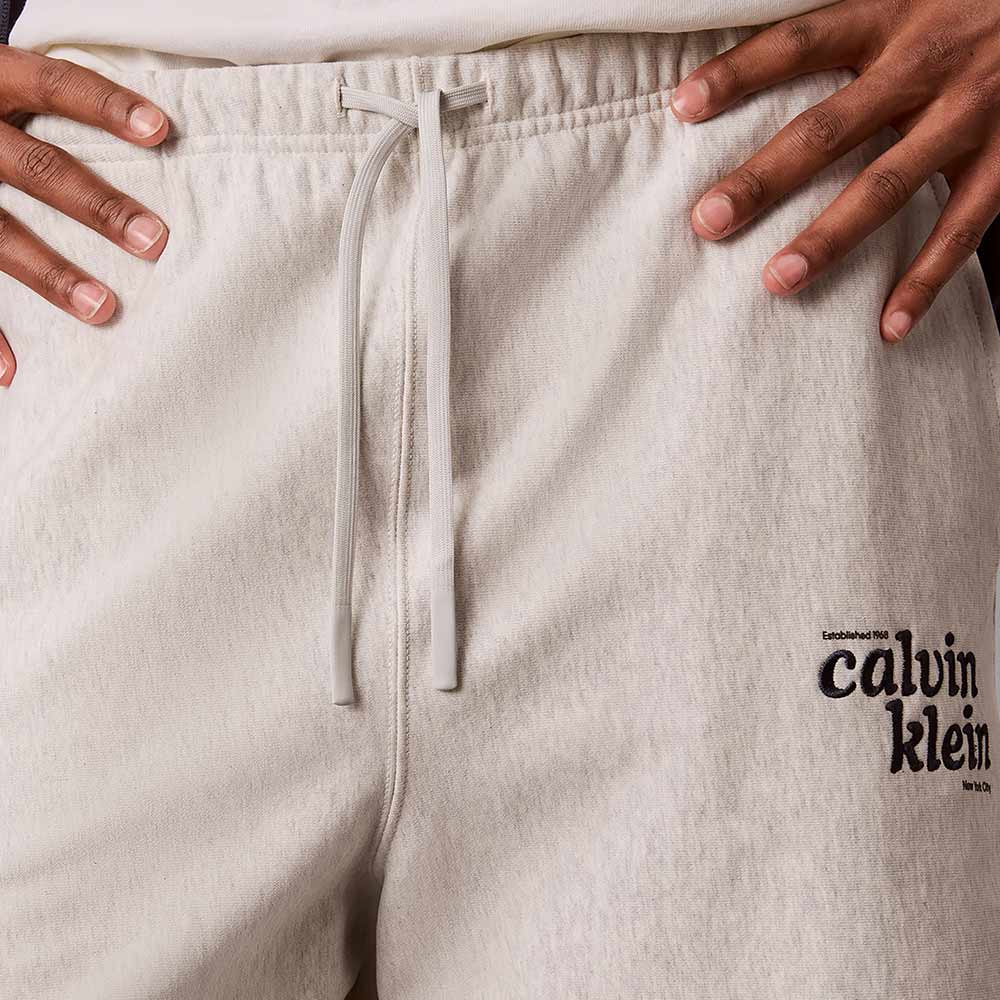 Terry Graphic Short - Light Grey