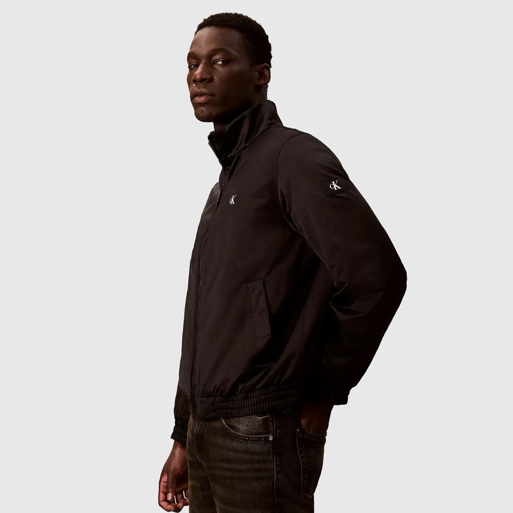 Padded Harrington Jacket - Black