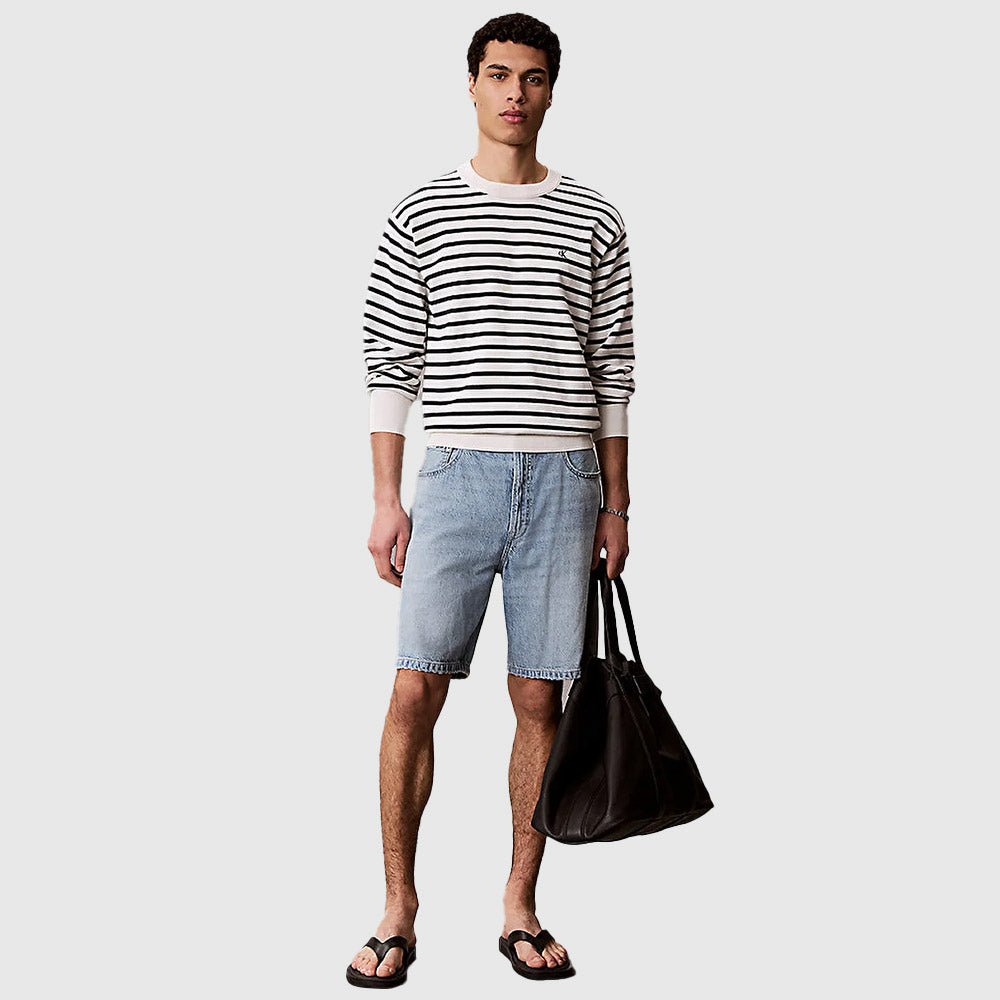 Linen 90's Short - Denim Light