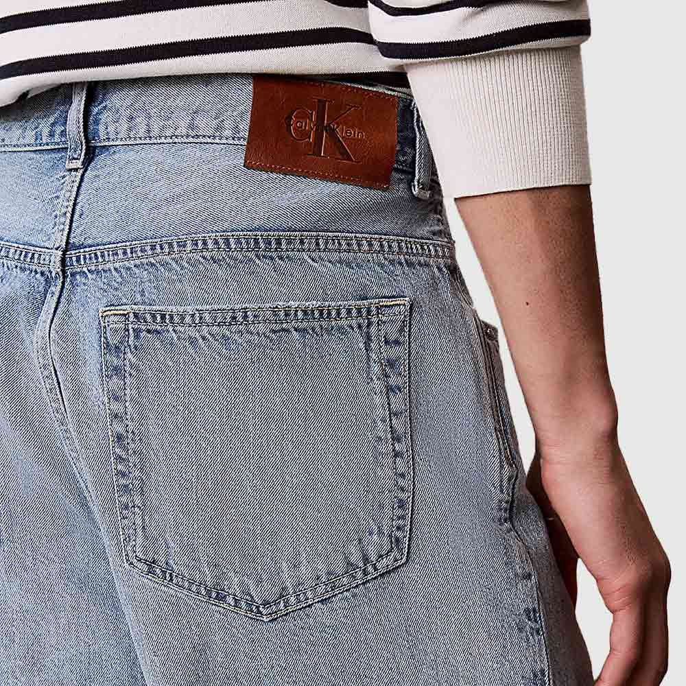 Linen 90's Short - Denim Light