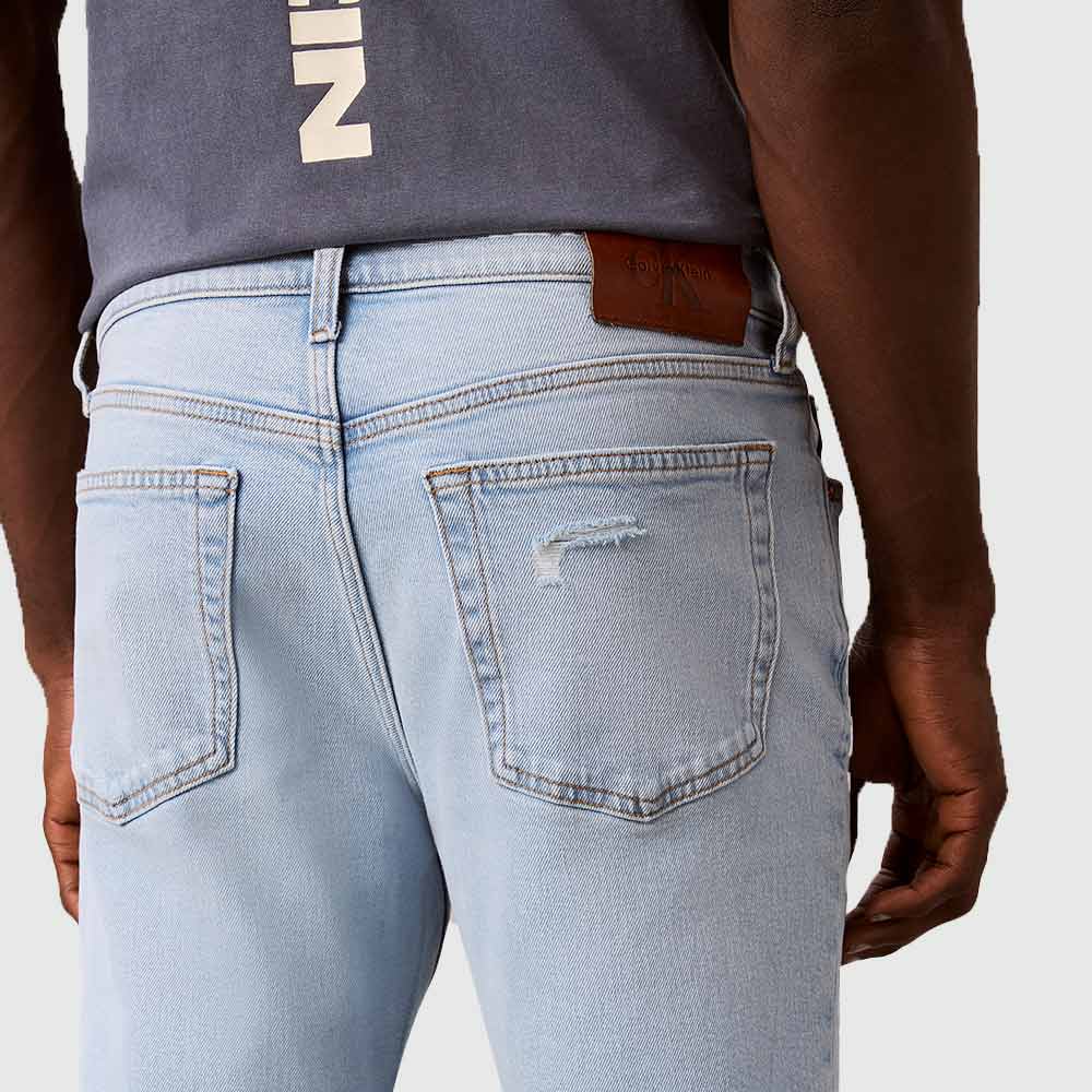 Slim Indigo Overtone Jean - Denim Light