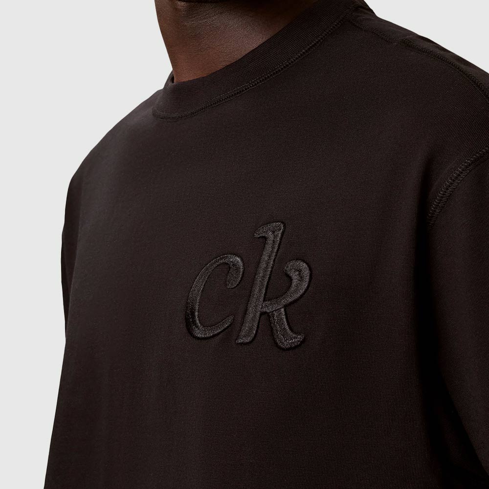 Relaxed Logo Appliqué T-shirt - Black