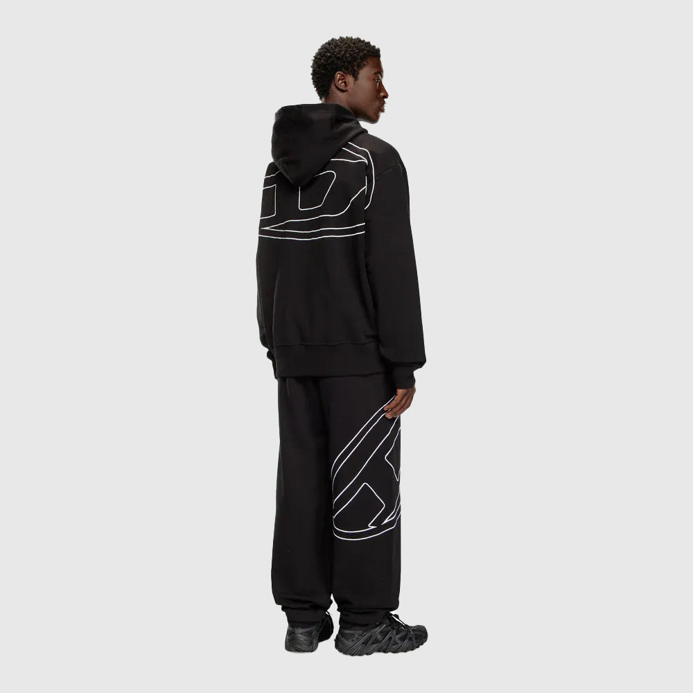 S - Macs Hood Megoval Sweater - Black