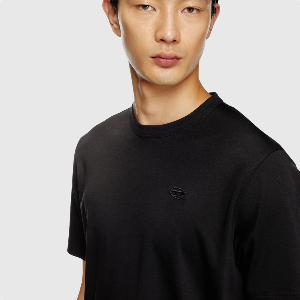 T-Adjust Slit-r17 T-Shirt - Black