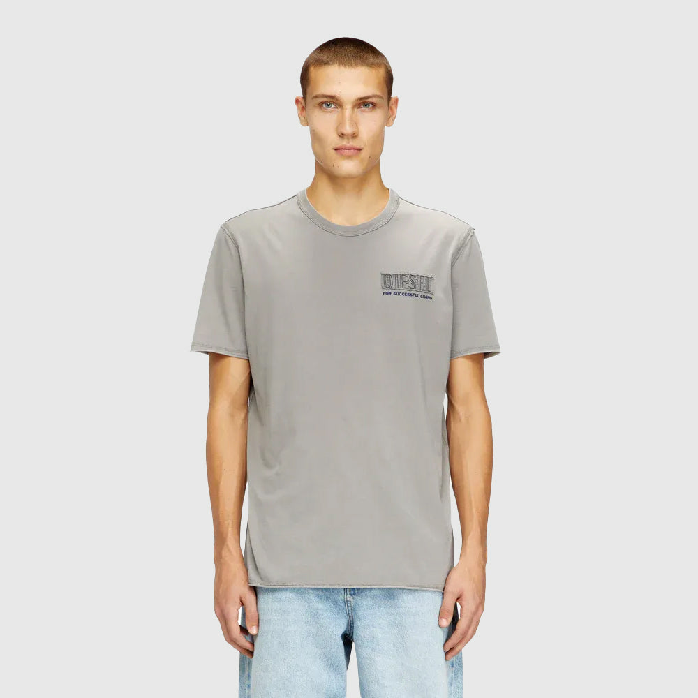 T-Raw Just V1 T-Shirt - Light Grey