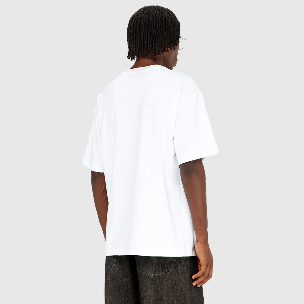 Cotton-interlock T-shirt - White