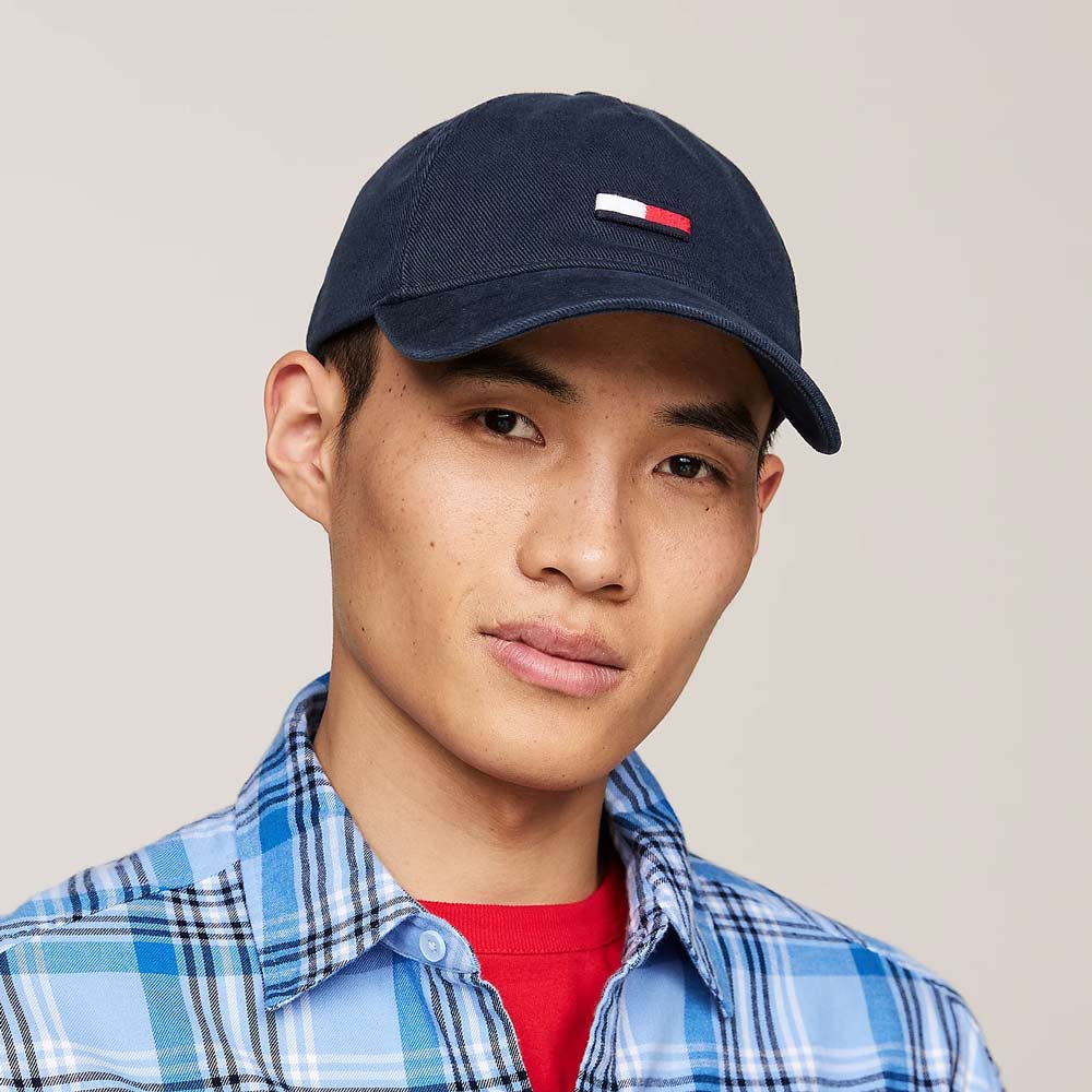Elongated Flag Cap - Navy