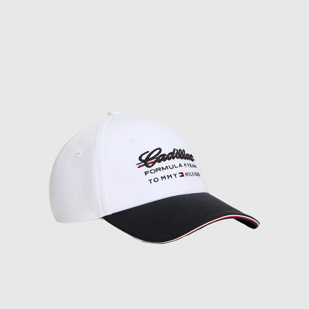 Cadillac Formula 1® Team Logo Baseball Cap - White/Black