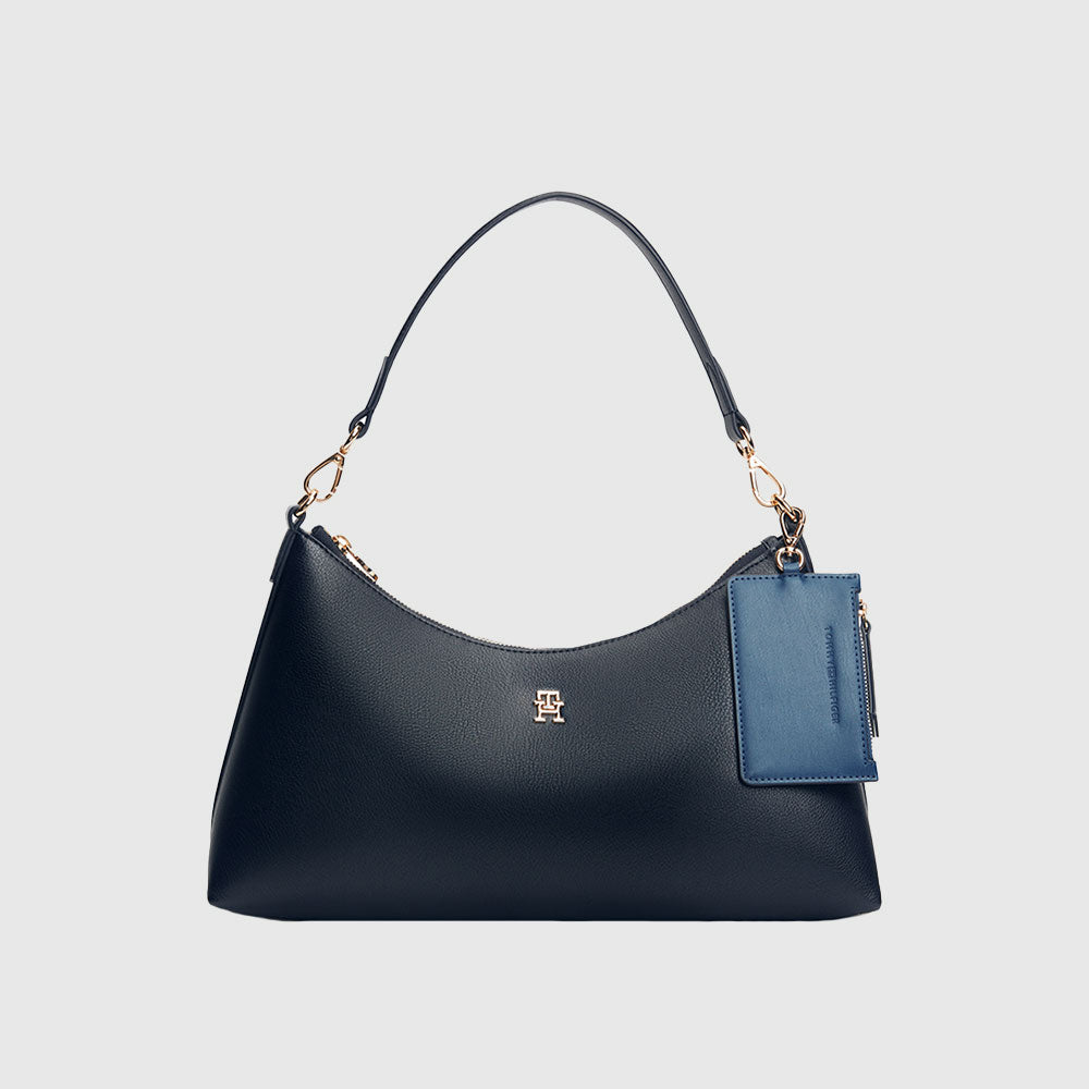 Monogram Icon Shoulder Bag - Navy