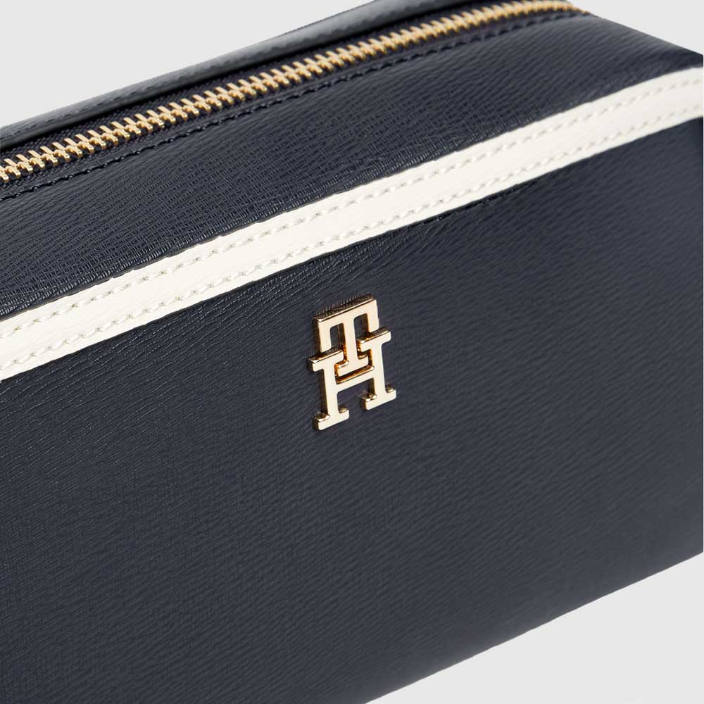 Monogram Crossbody Camera Bag - Navy
