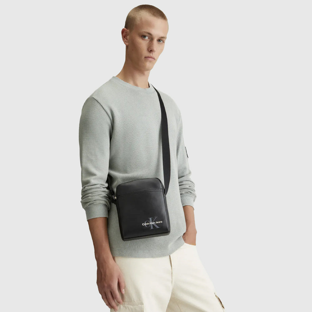 Logo Reporter Bag - Black