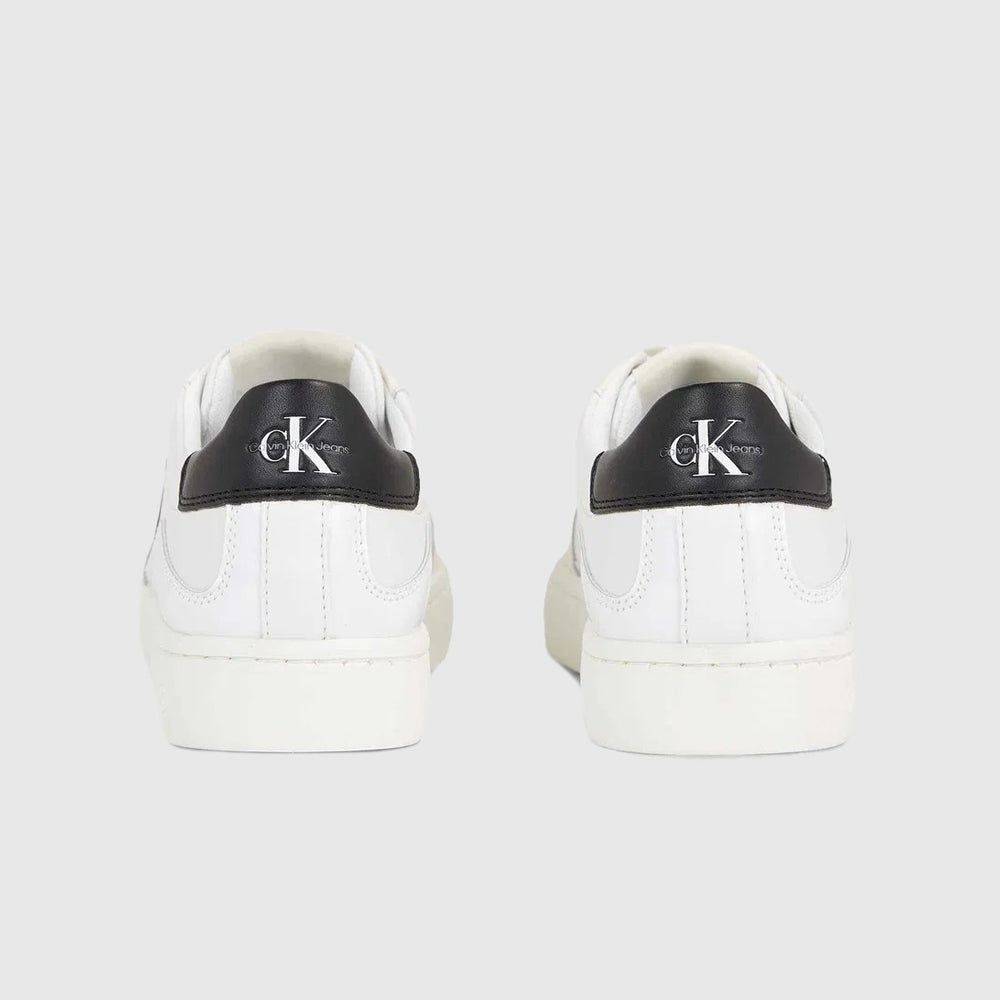 Chunky Leather Sneaker - White *