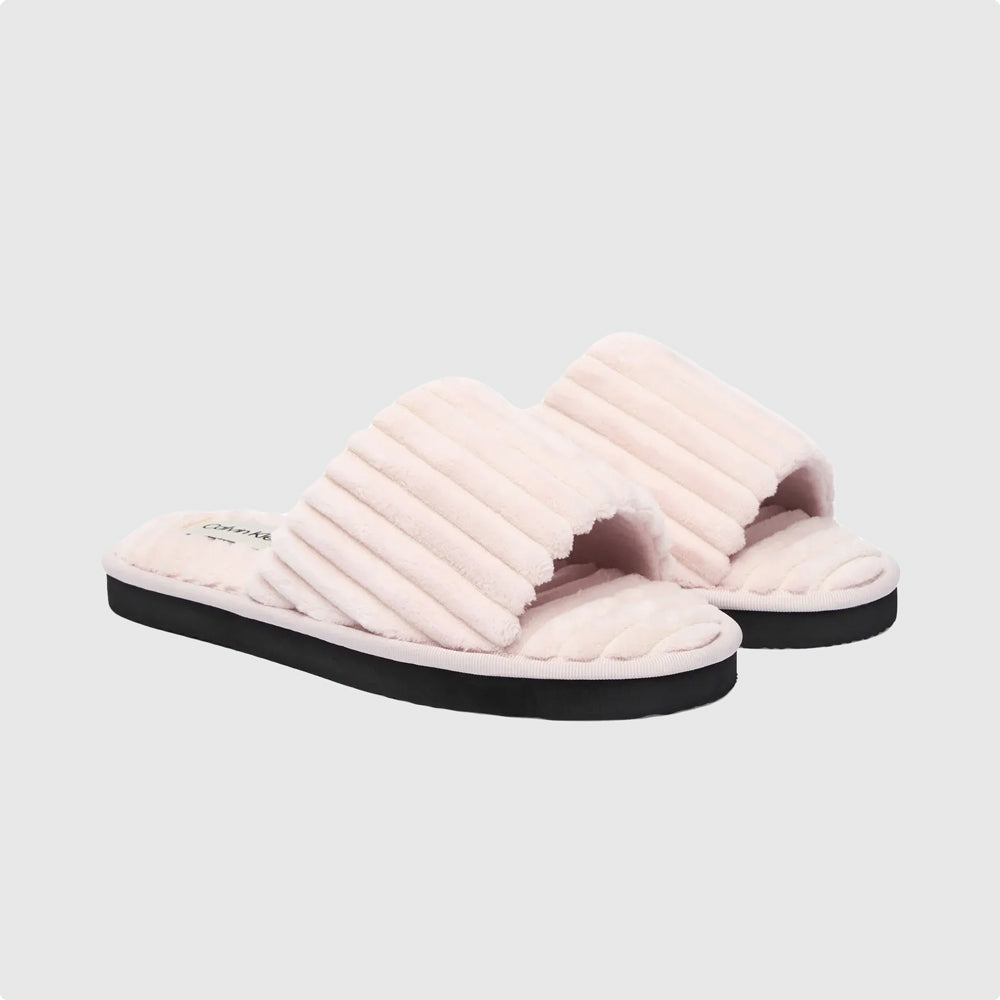 Corduroy Slipper - Pink