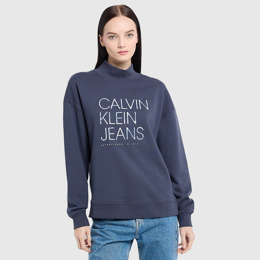 Calvin Klein Institutional Sweater - Navy |ThirdBaseUrban