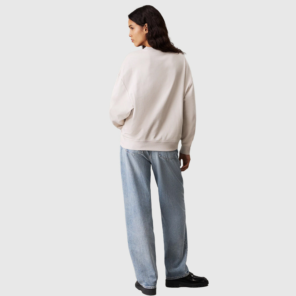 Glossy Monologo Sweater - Light Brown
