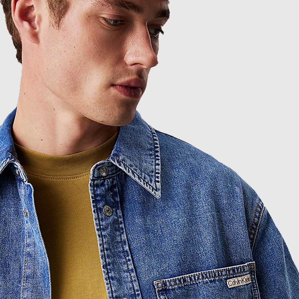 Regular Denim Shirt - Denim Light