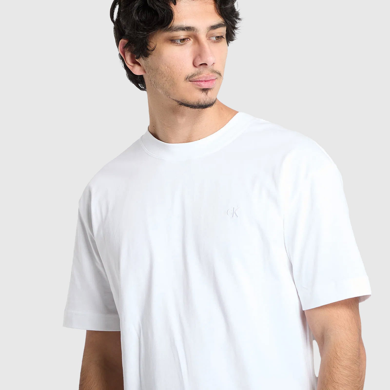 Layered Monogram T-Shirt - White
