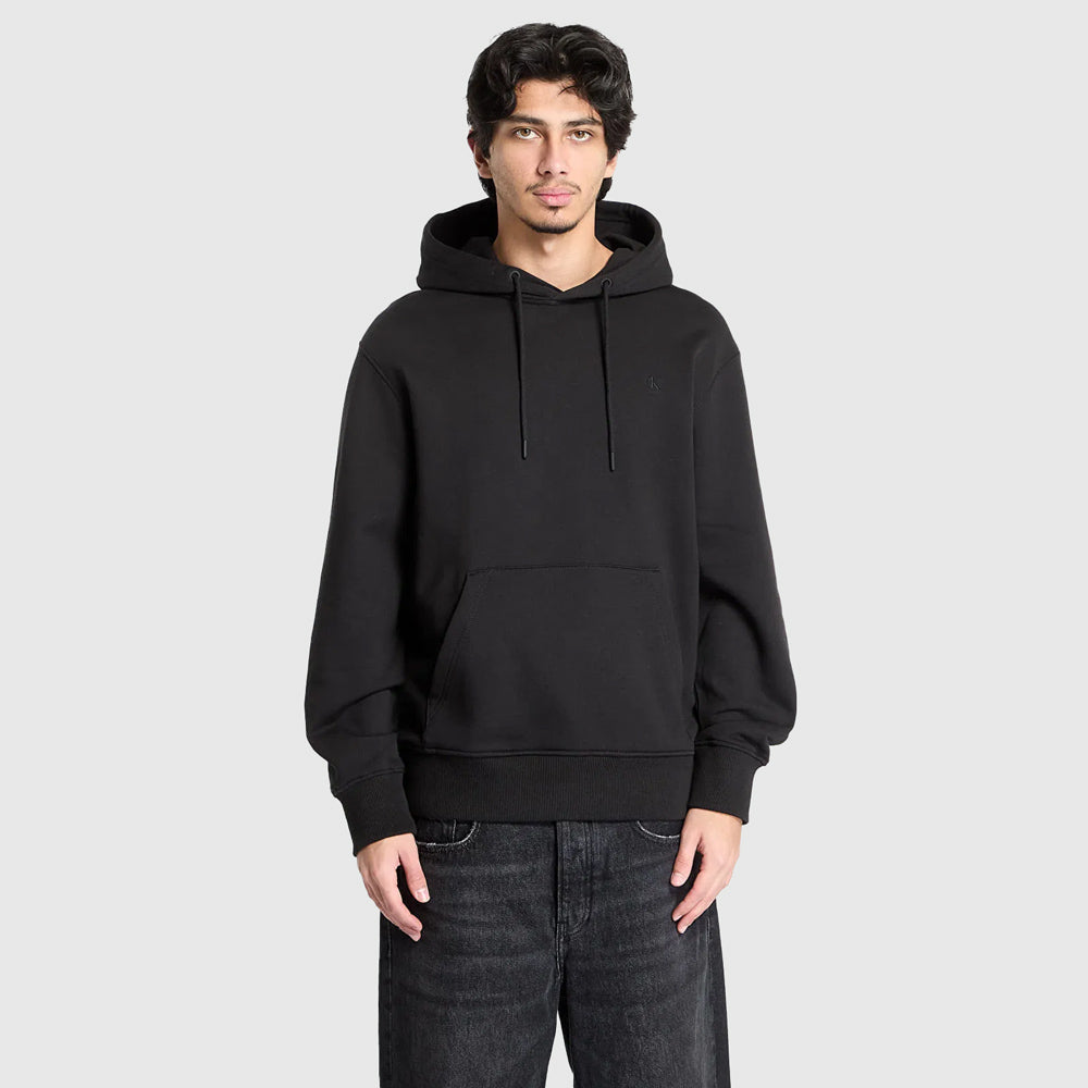 Calvin Klein Typface Graphic Hoodie - Black |ThirdBaseUrban