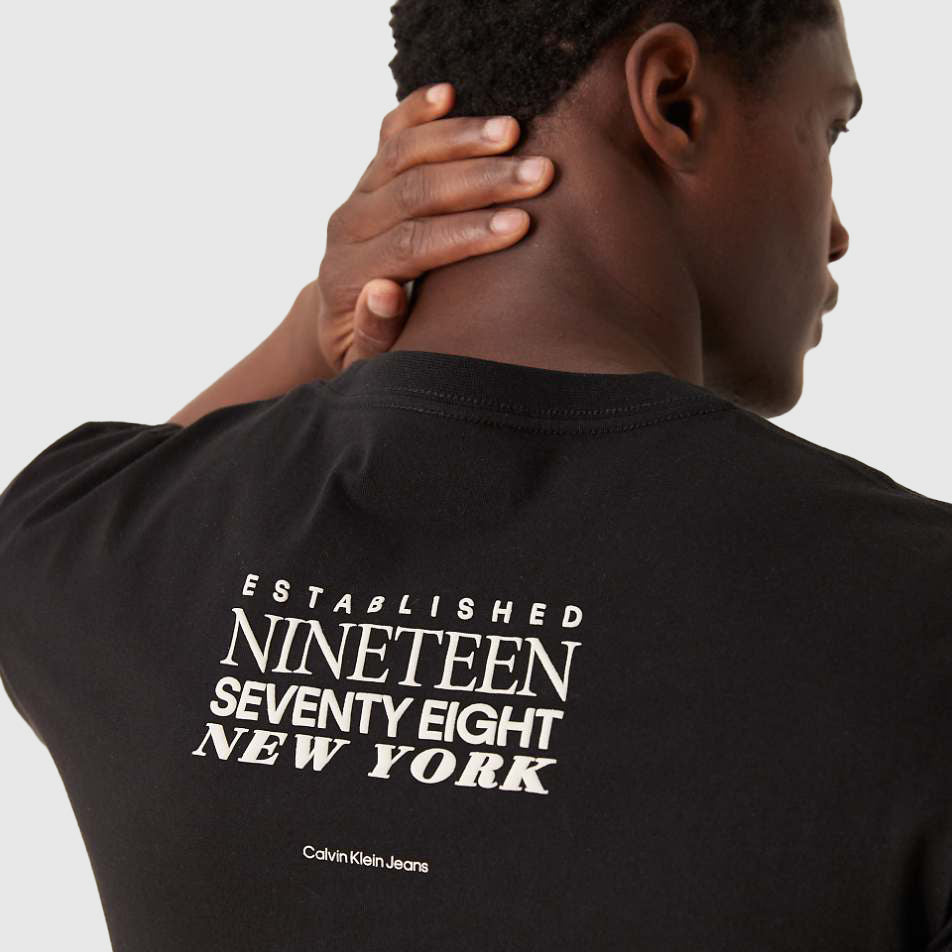 Typeface Graphic T-Shirt - Black