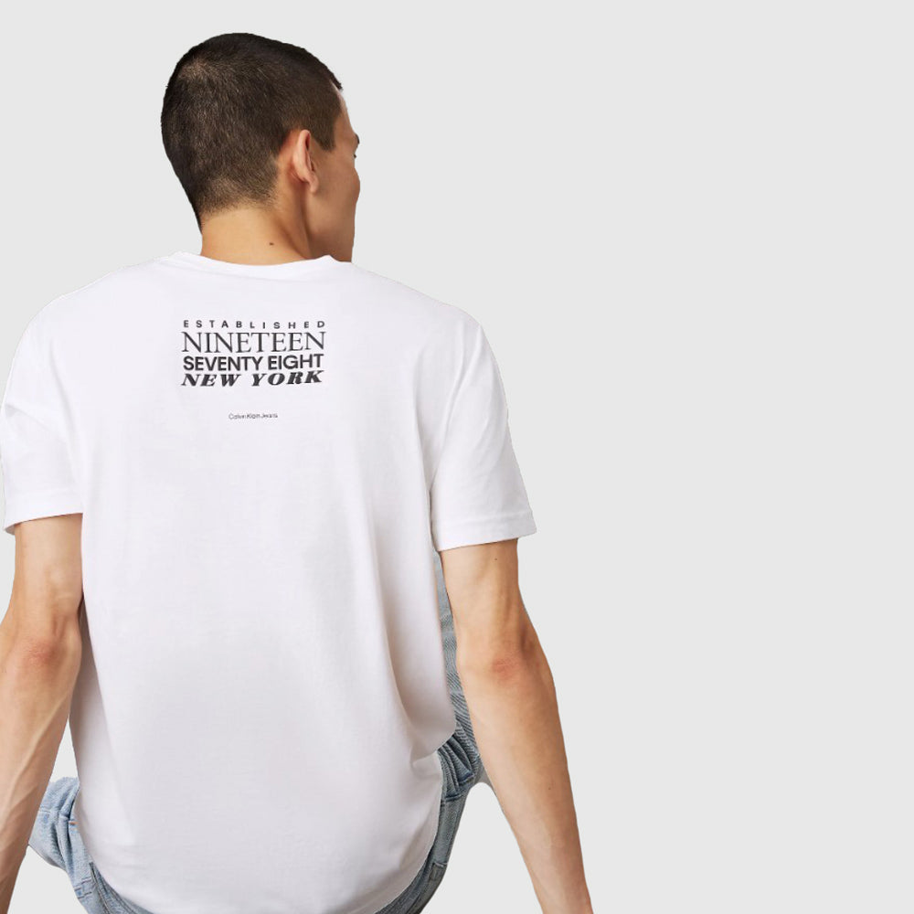 typeface Graphic T-Shirt - White